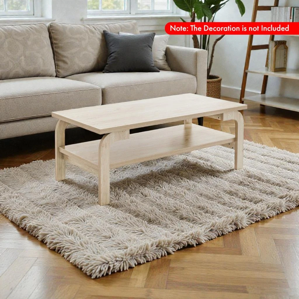 Hivvago Stylish 47-Inch Rectangle Table for Living Room Decor 2