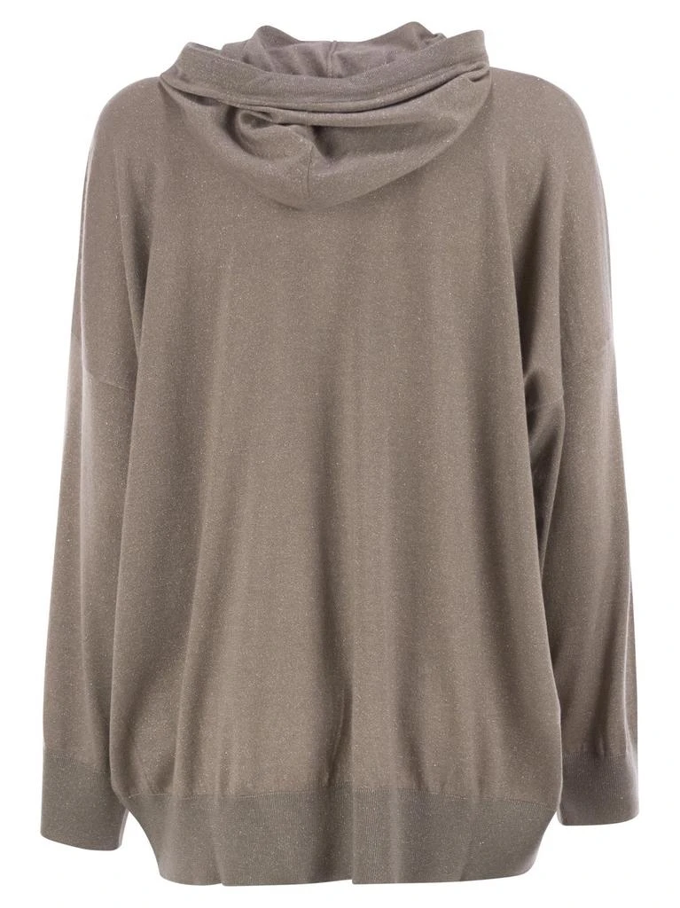 Brunello Cucinelli Brunello Cucinelli Long-Sleeved Drawstring Hoodie 2