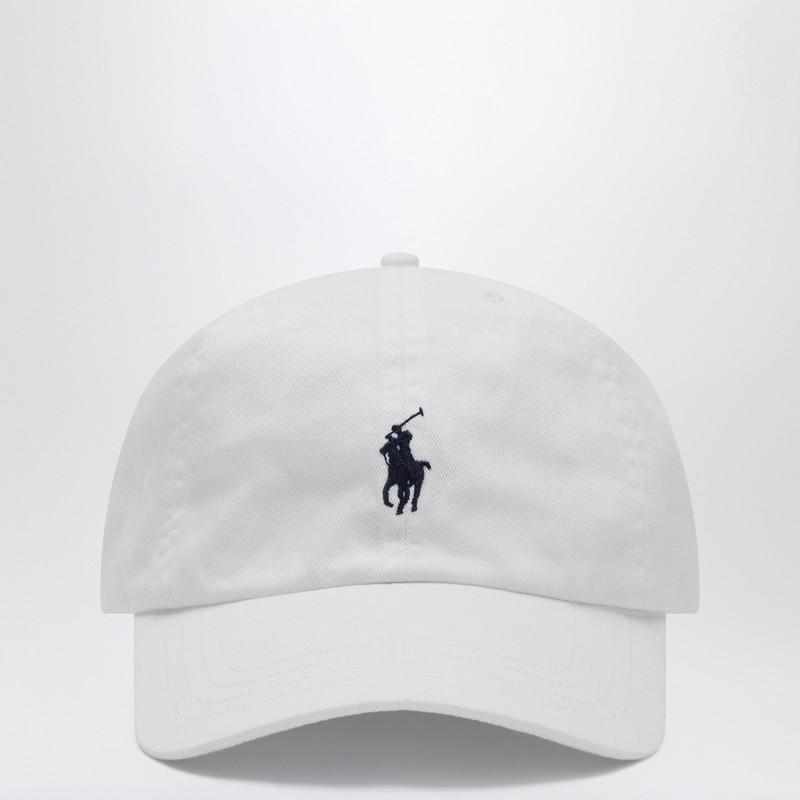 Ralph Lauren White baseball cap with logo