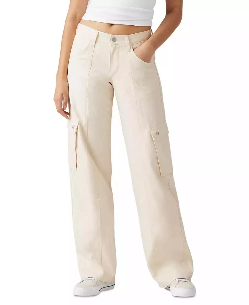 Levi's Women's Super Low Loose-Fit Cargo Jeans 1