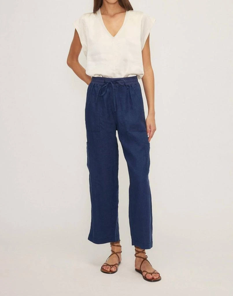 MELISSA NEPTON Melissa Nepton - Linen Pants With A Tie Waist
