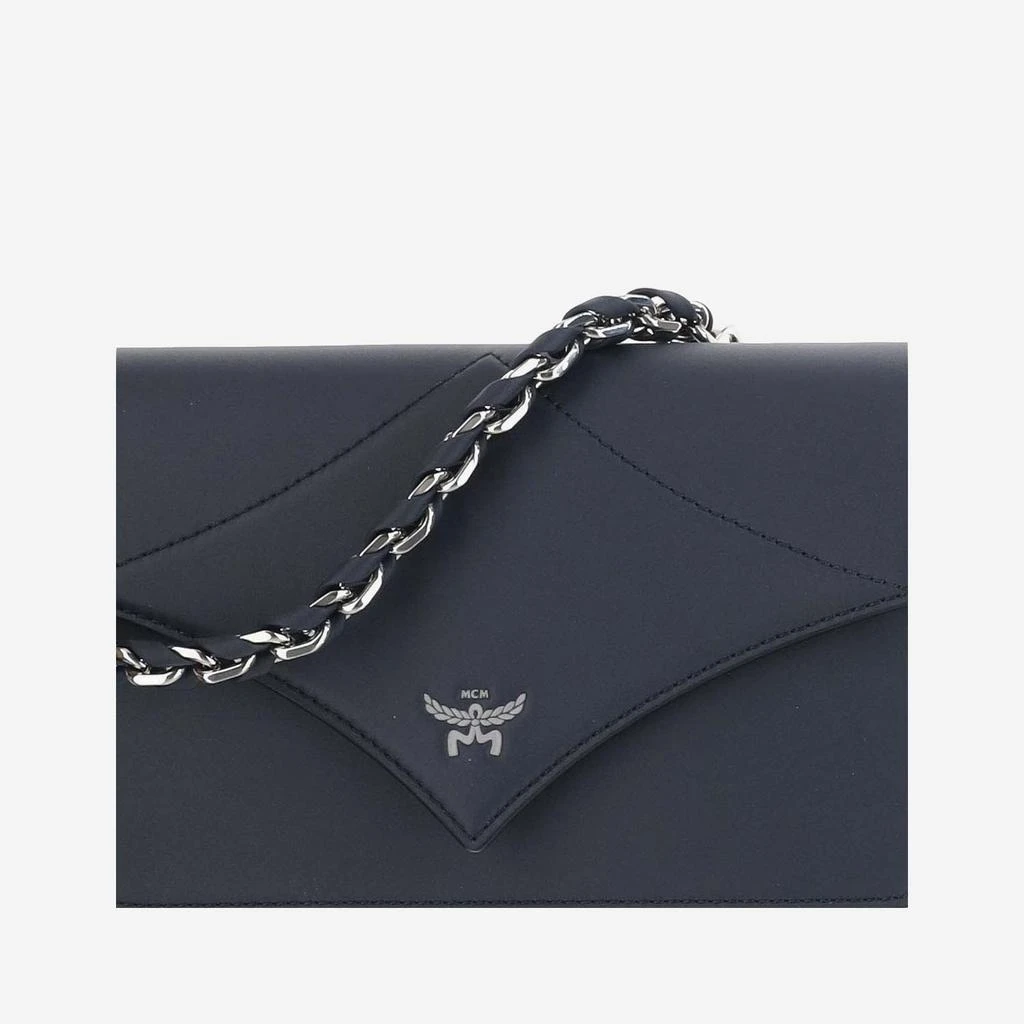 MCM Diamond Leather Shoulder Bag 4