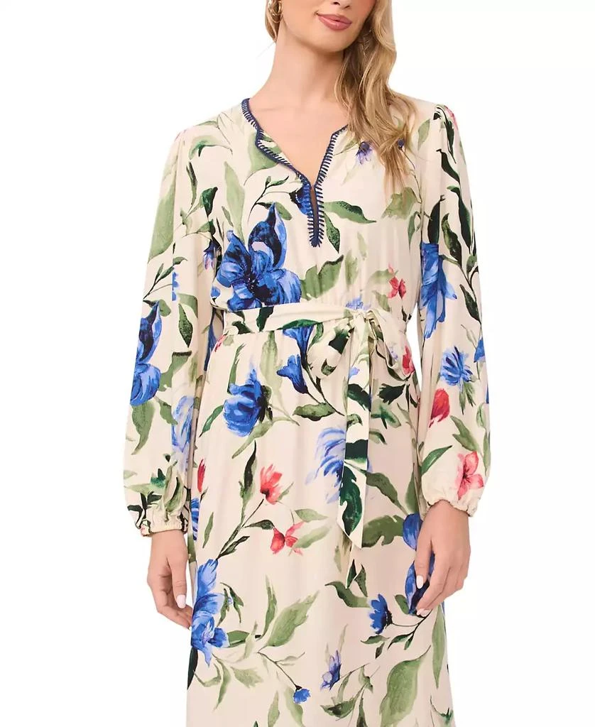 Vince Camuto Women
s V-Neck Long-Sleeve Maxi Dress 2