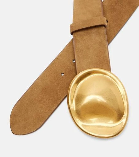 Khaite Keefe suede belt 3