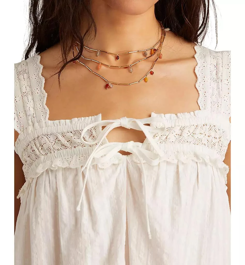 chinese dress ladies Lucky Brand Embroidered Boho Mini Dress Size XS – theuntamedthread.com main image 0