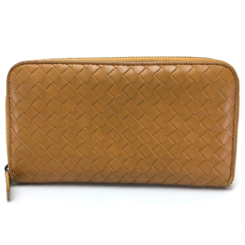 Bottega Veneta Leather Long Wallet (Bi-Fold) (Pre-Owned)