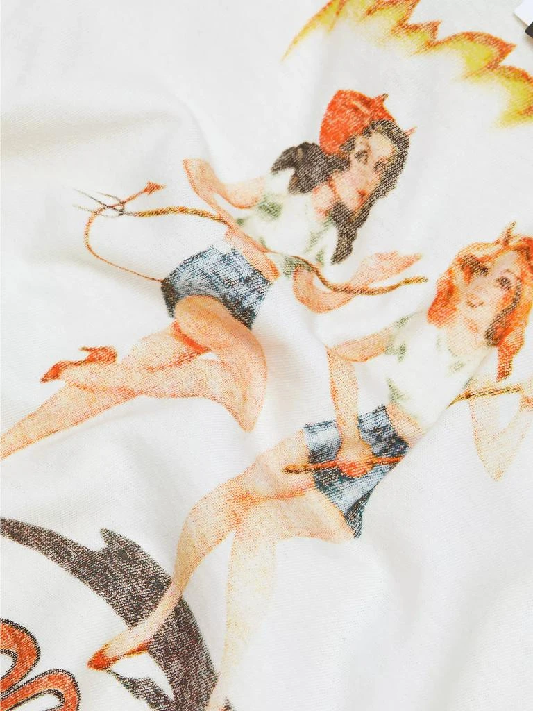 Re/Done Vintage Graphic Cotton T-Shirt 7