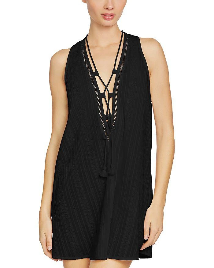Robin Piccone Michel Lace Up Tunic Dress 1