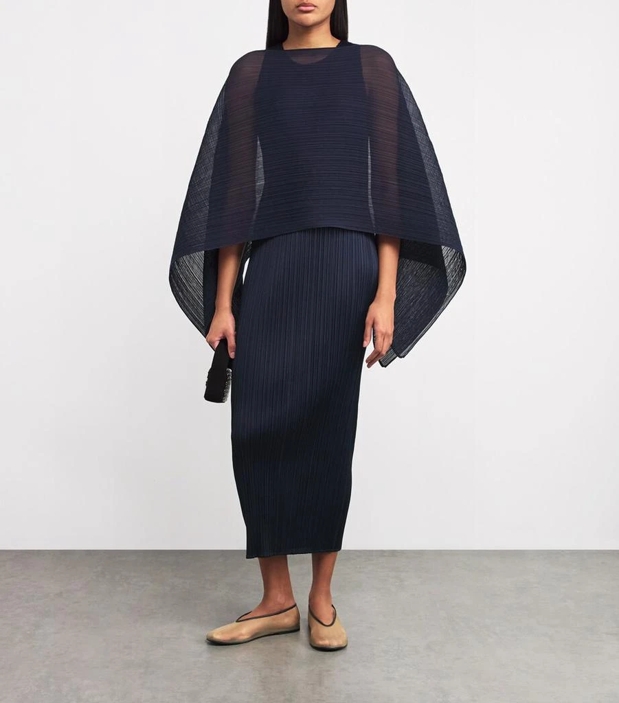 Pleats Please New Colorful Basics 4 Midi Dress 2