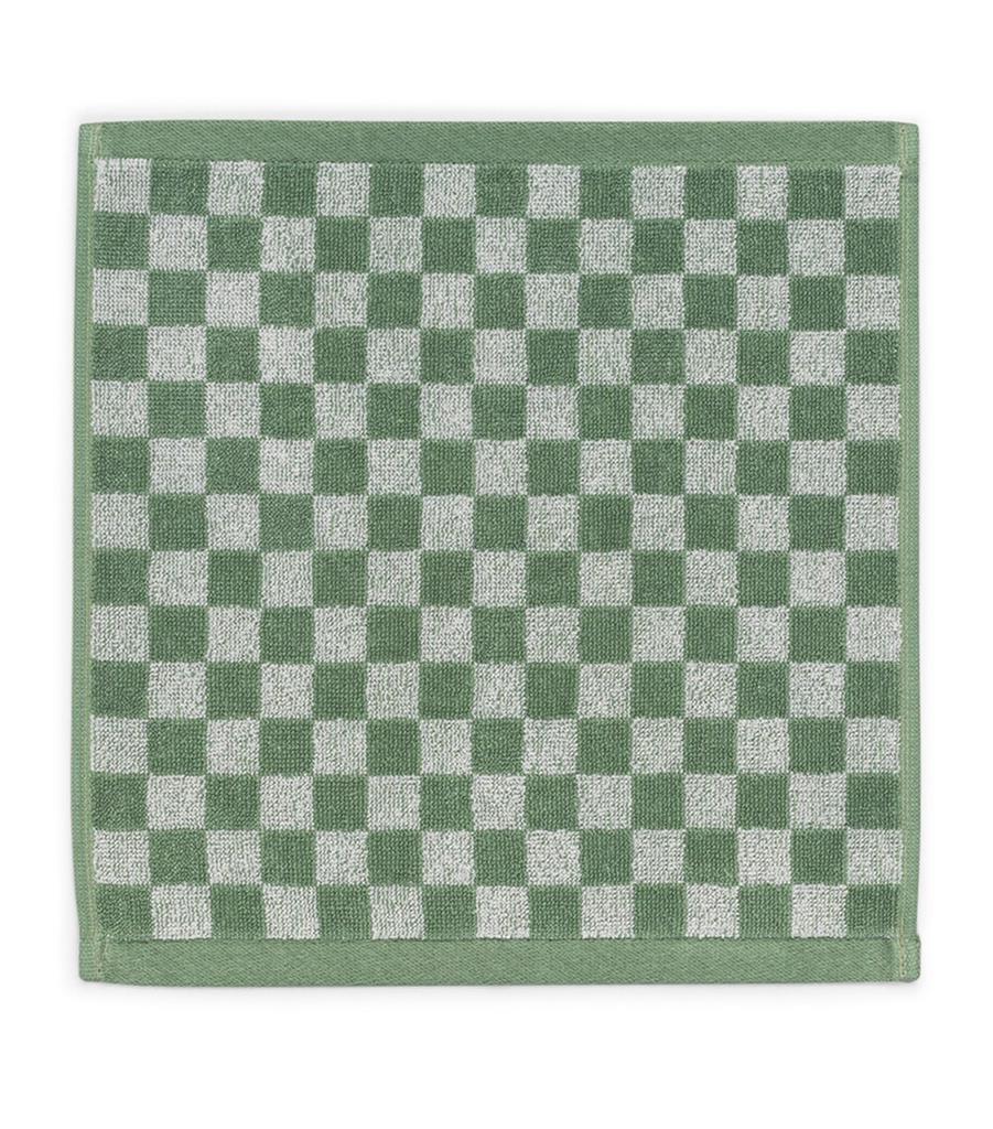 BAINA Check Quill Facecloth (30cm x 30cm)