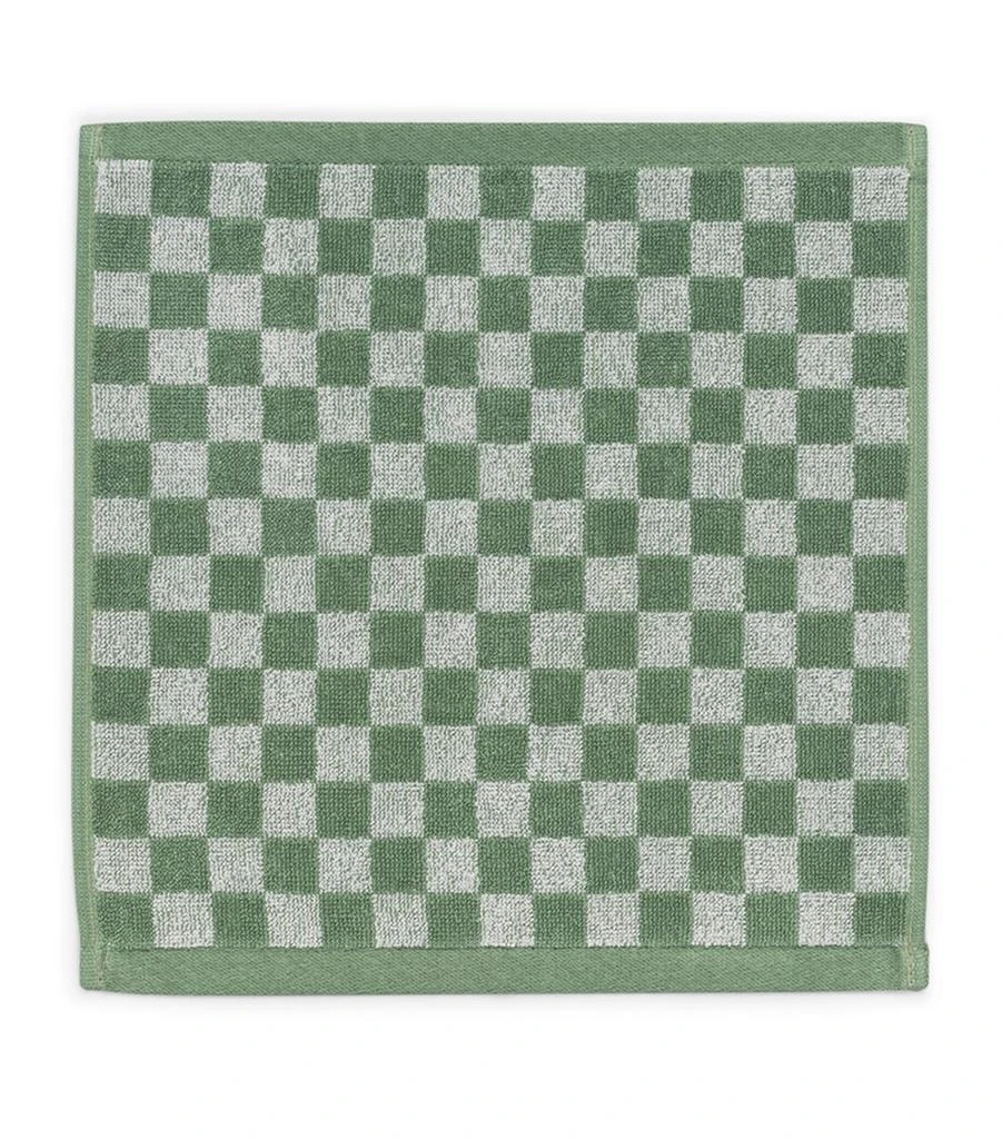 BAINA Check Quill Facecloth (30cm x 30cm) 2