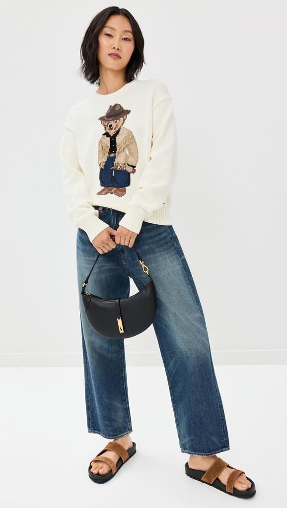 Ralph Lauren Small Grain Shoulder Bag