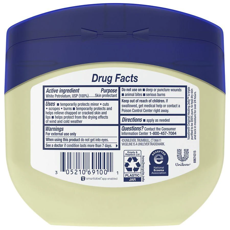 Vaseline Petroleum Jelly Original Original 2