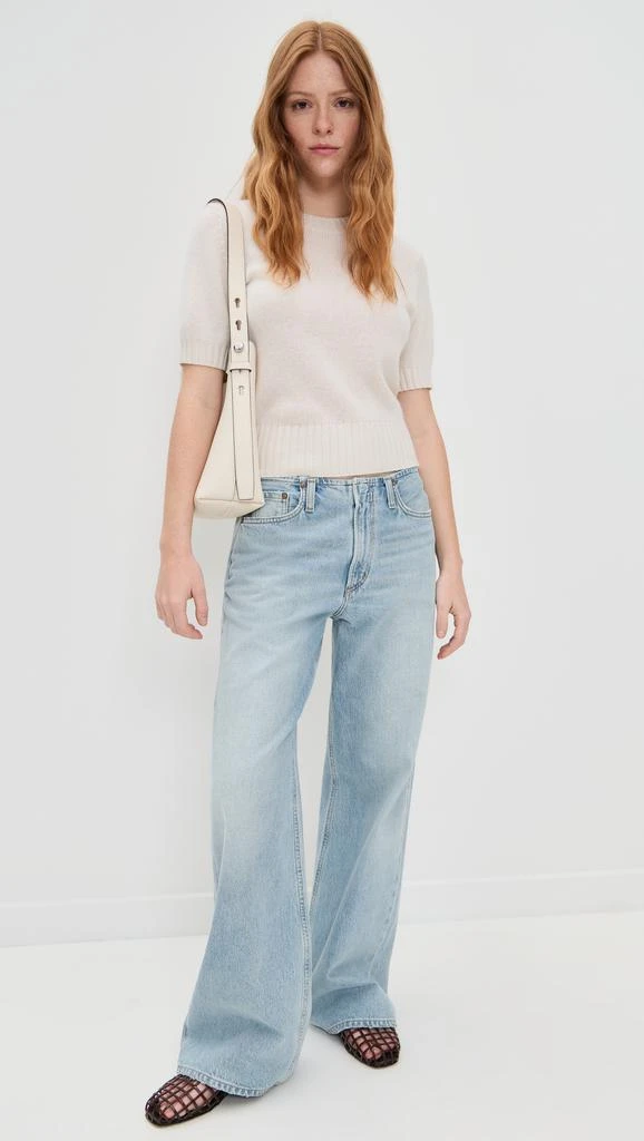White + Warren Cashmere T-Shirt Sweater 4
