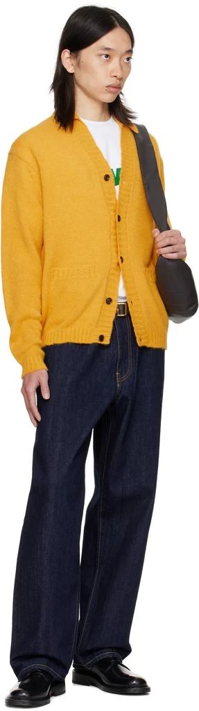 vowels Yellow Shirt Cardigan 4