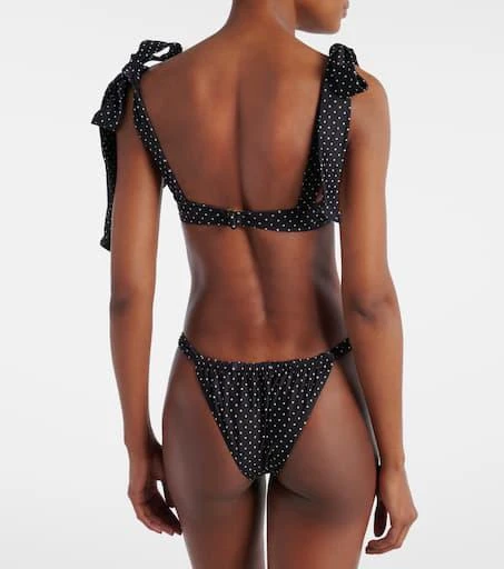 Same Lady polka-dot bikini top 3