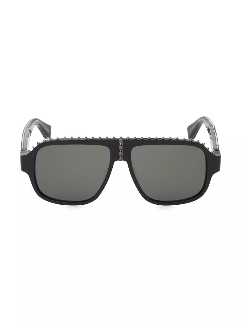 Christian Louboutin Roller 57MM Navigator Sunglasses