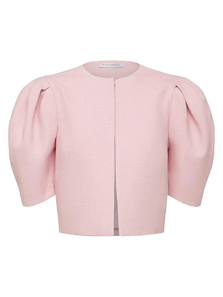 Kay Unger Jovie Stretch-Bouclé Jacket 1