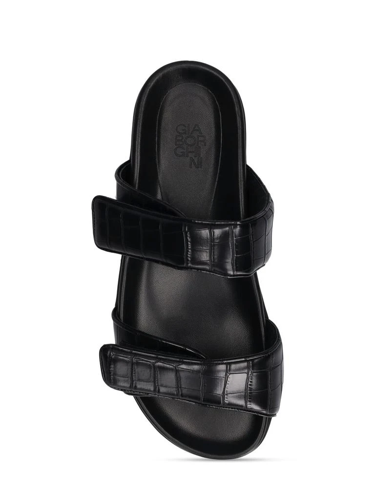 GIA BORGHINI 10mm Leather Sandals 5