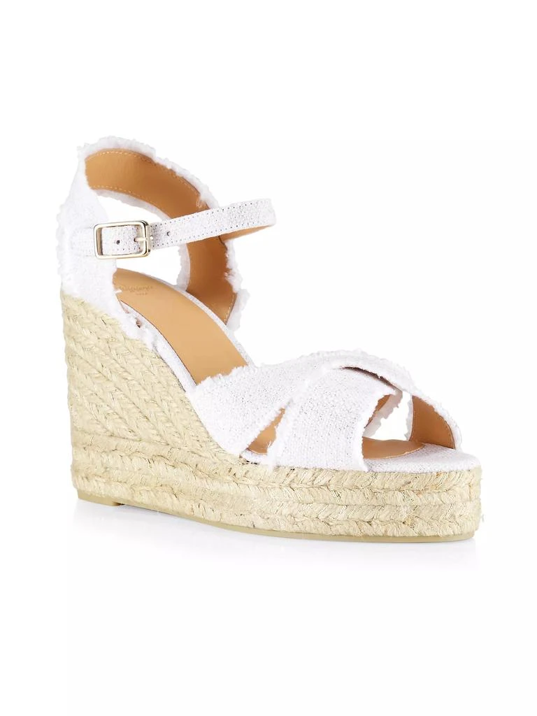 Castañer Bromelia Canvas Wedge Sandals 2