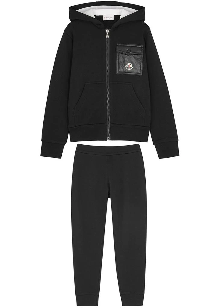 Moncler KIDS Logo cotton tracksuit (12-14 years) 1