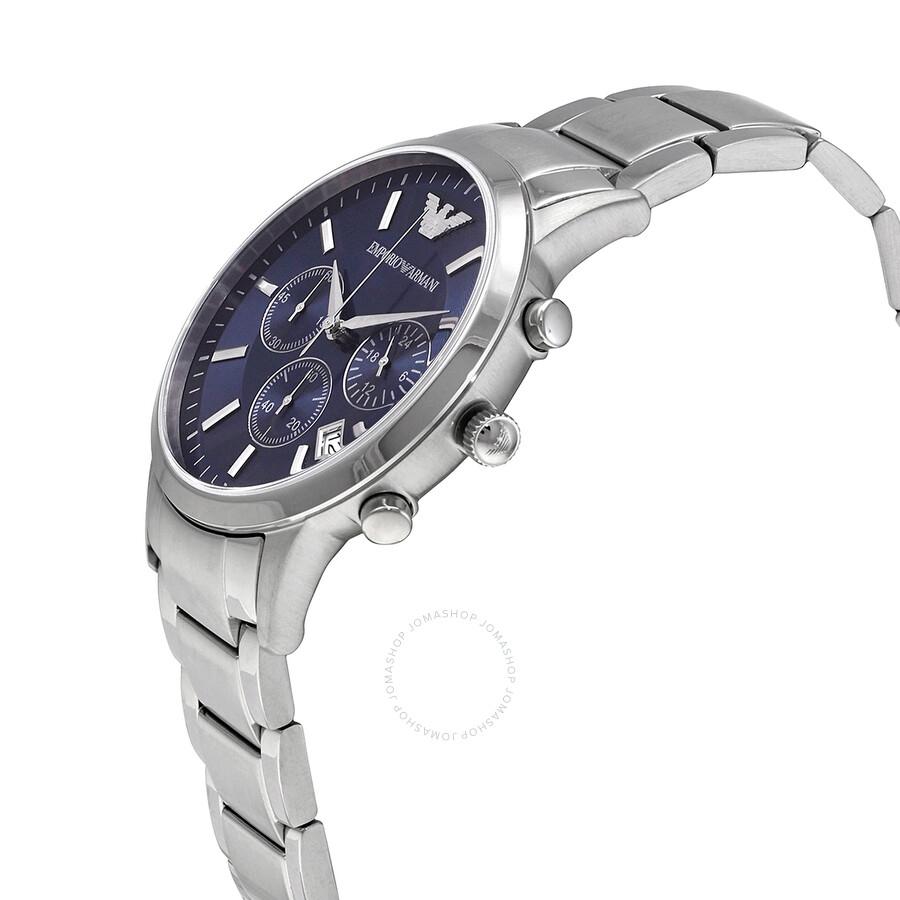 Emporio Armani Chronograph Navy Blue Dial Men's Watch AR2448