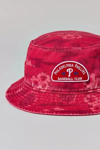 47 Brand '47 Brand MLB Philadelphia Phillies Floral Pattern Bucket Hat 2