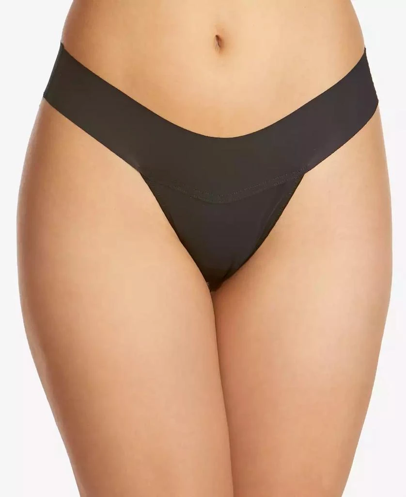 Hanky Panky Women's Breathe Soft Natural Rise Thong 1