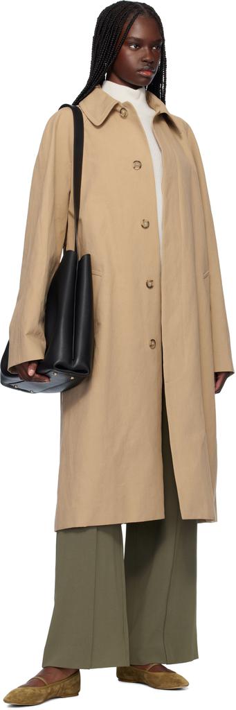 remake beige×black coat UNDERCOVER | REVERSIBLE COAT