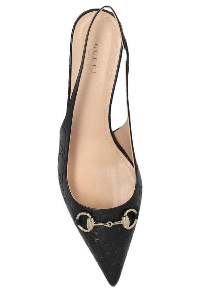 Gucci Gucci Horsebit Slingback Pumps 4