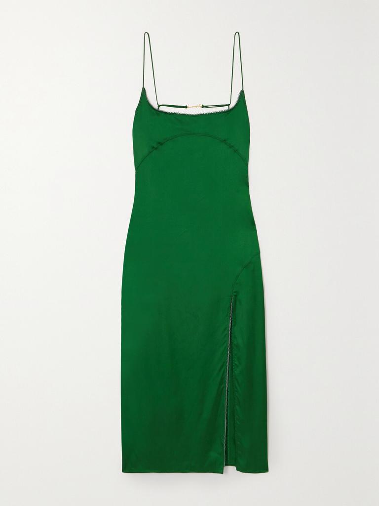 オールインワン・サロペット Jacquemus Crocodile-Embossed Short Scale Dress Jacquemus Crocodile-Embossed Short Scale Dress - Dresses