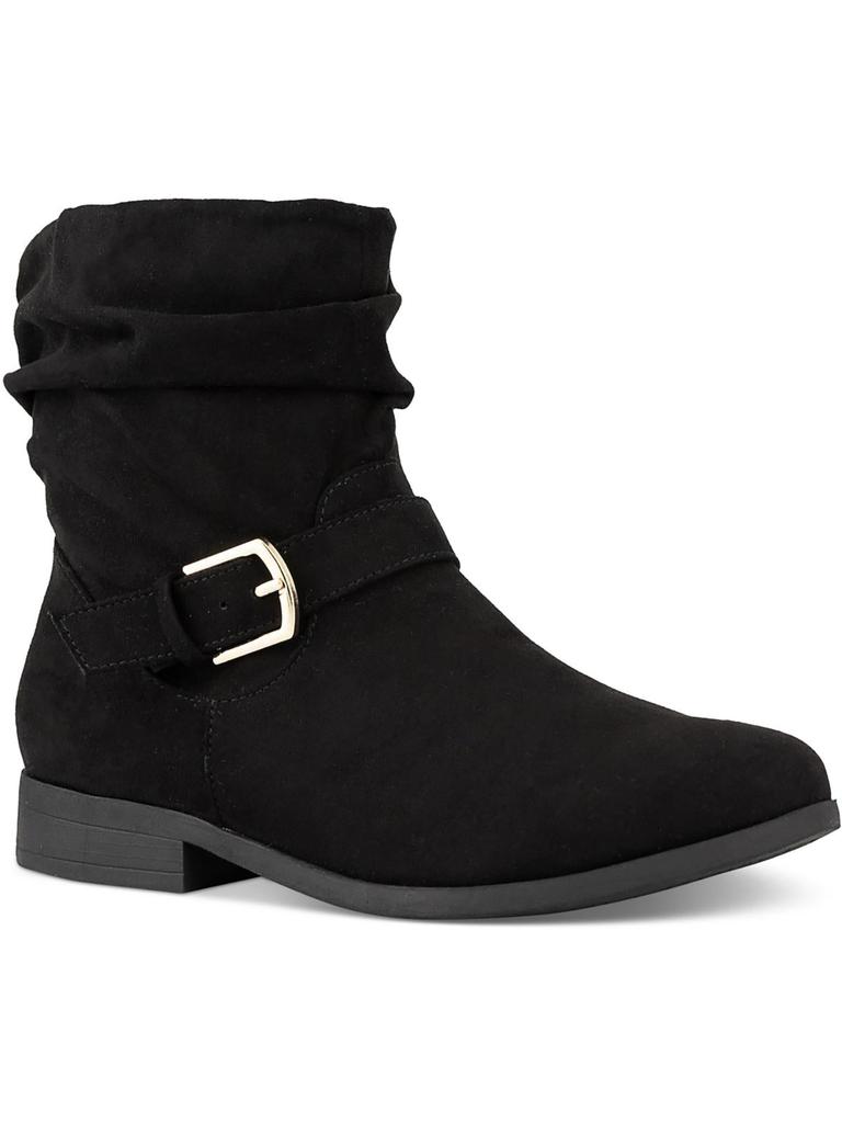 Karen Scott Clarett Womens Side Zipper Ankle Boots