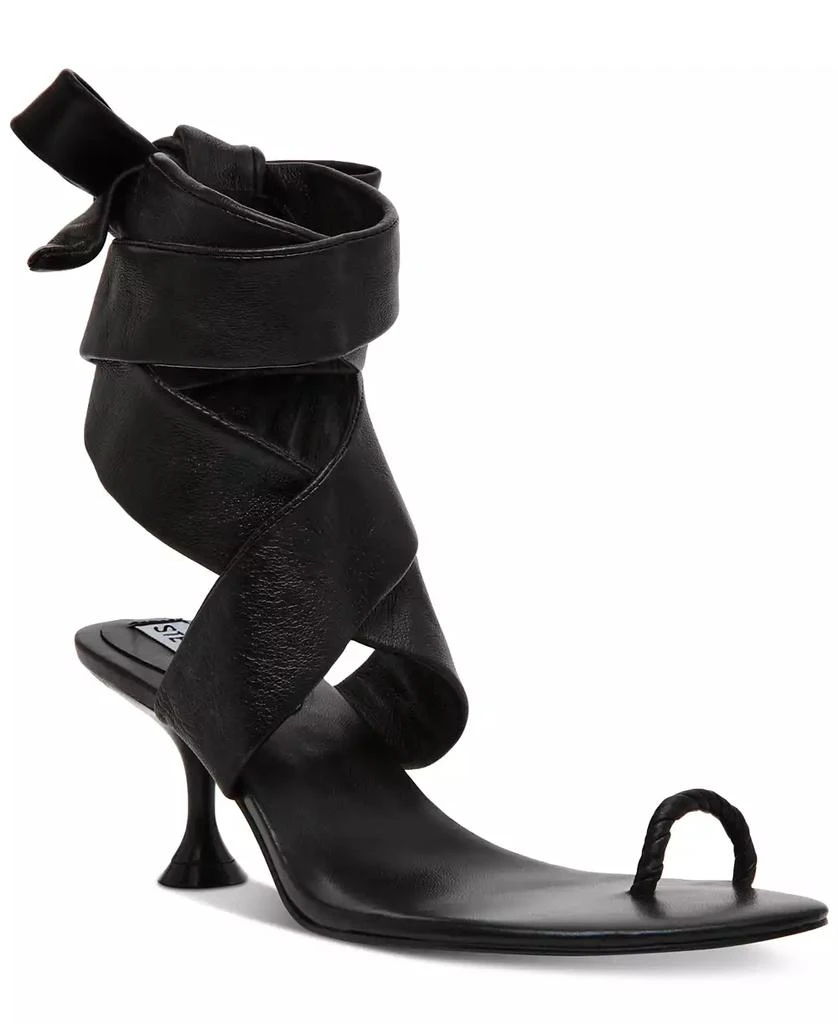 Steve Madden Women's Symone Lace-Up Kitten-Heel Sandals 1