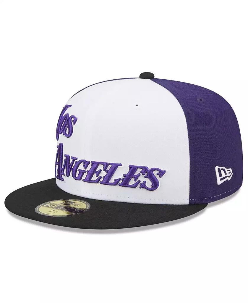 New Era Men's Black Los Angeles Lakers 2022/23 City Edition Official 59FIFTY Fitted Hat
