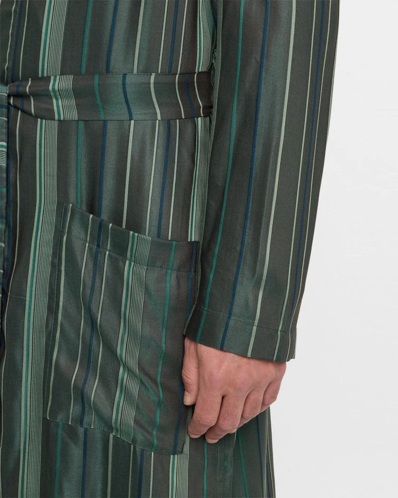 Hanro Men's Selection 140th Anniversary Silk Robe 5