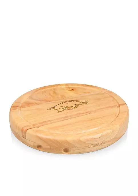 Picnic Time Time Arkansas Razorbacks Circo Cheese Board And Tools Set 2