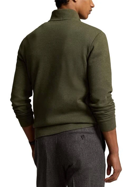 Ralph Lauren Ralph Lauren Double Knit Mesh Quarter Zip Pullover Sweatshirt 2