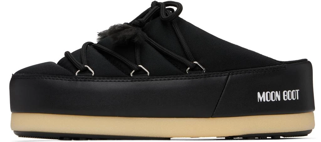 Moon Boot Black New Icon Nylon Mules 3