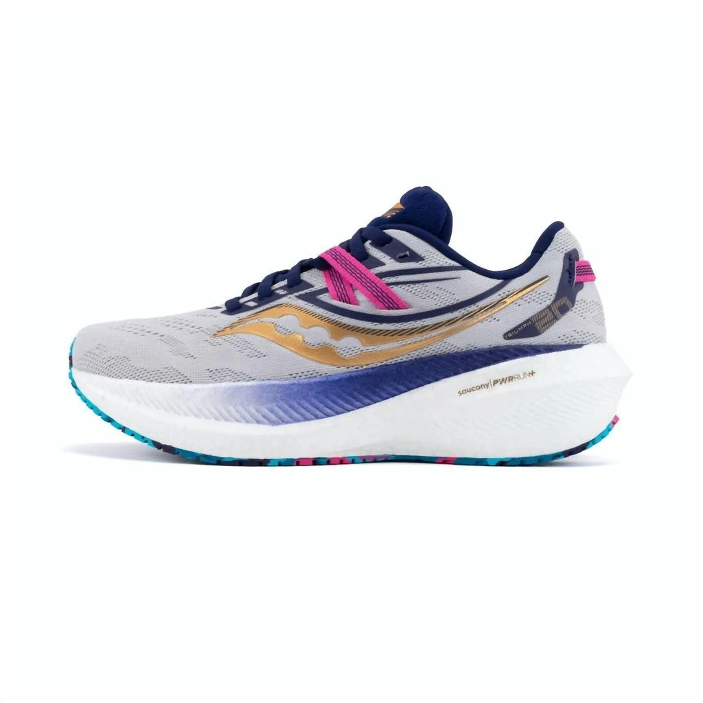 Saucony Women's Triumph 20 Running Shoes - Medium Width In Prospect Glass 1