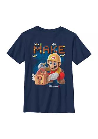 Nintendo Boys 4 7 Create Imagination Graphic T Shirt