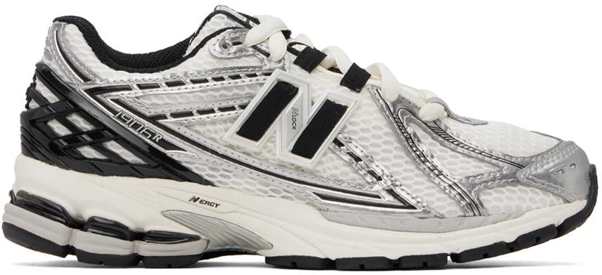 New Balance Silver & Black 1906R Sneakers 1