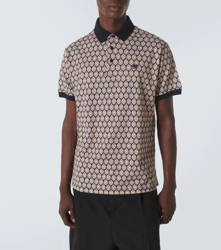 ETRO Paisley cotton piquet polo shirt 3