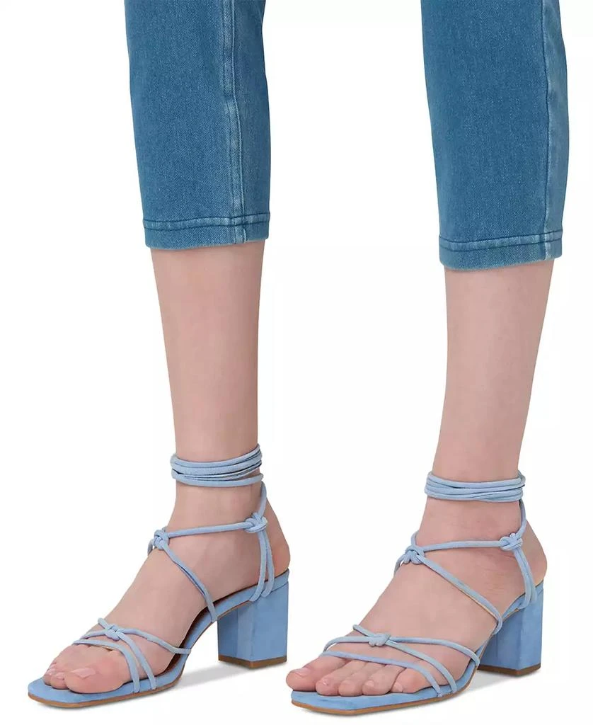 Hue Women's Mid-Rise Pull-On Denim Capri Leggings 7