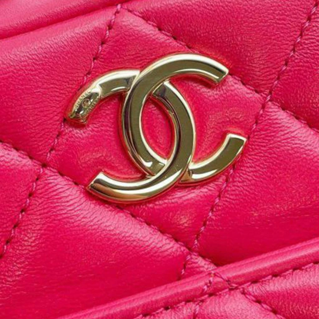 Chanel Chanel Small Lambskin Trendy CC Bowling Bag 9