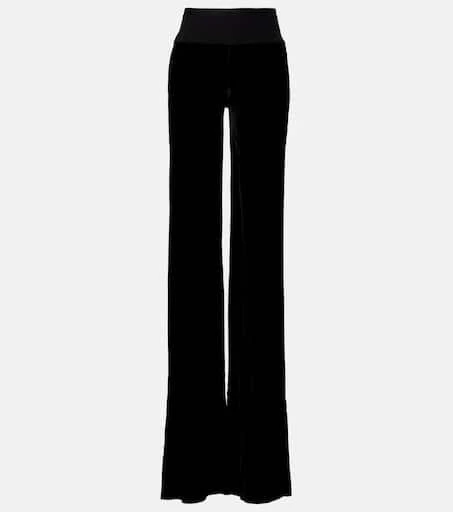 Rick Owens Bias cady crêpe wide-leg pants 1