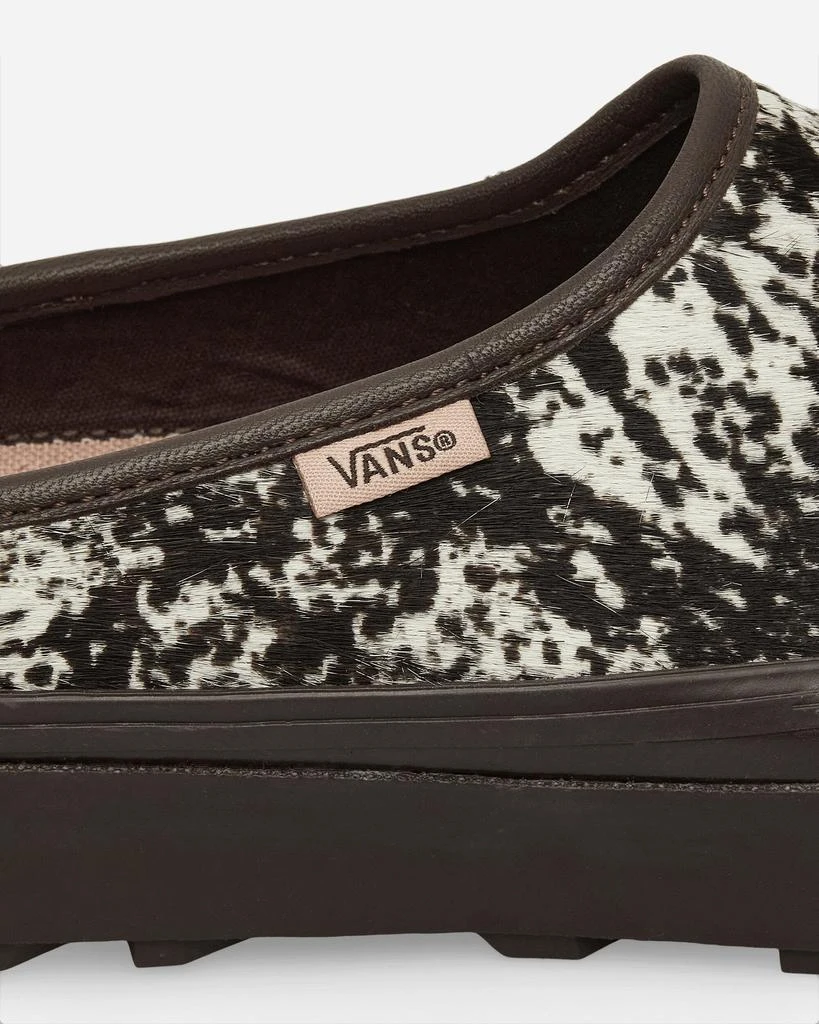 Vans Premium Style 17 Pony Hair Mules Chocolate Plum 6