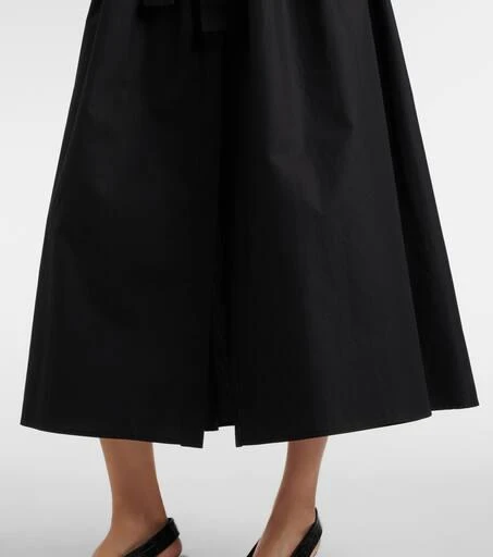 Max Mara Agoraio pleated cotton shirt dress 6