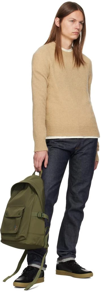 Paul Smith Khaki Zebra Backpack 4