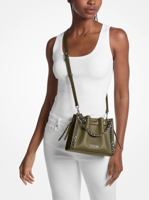 Michael Kors Mina Small Chain Convertible Crossbody Bag 3