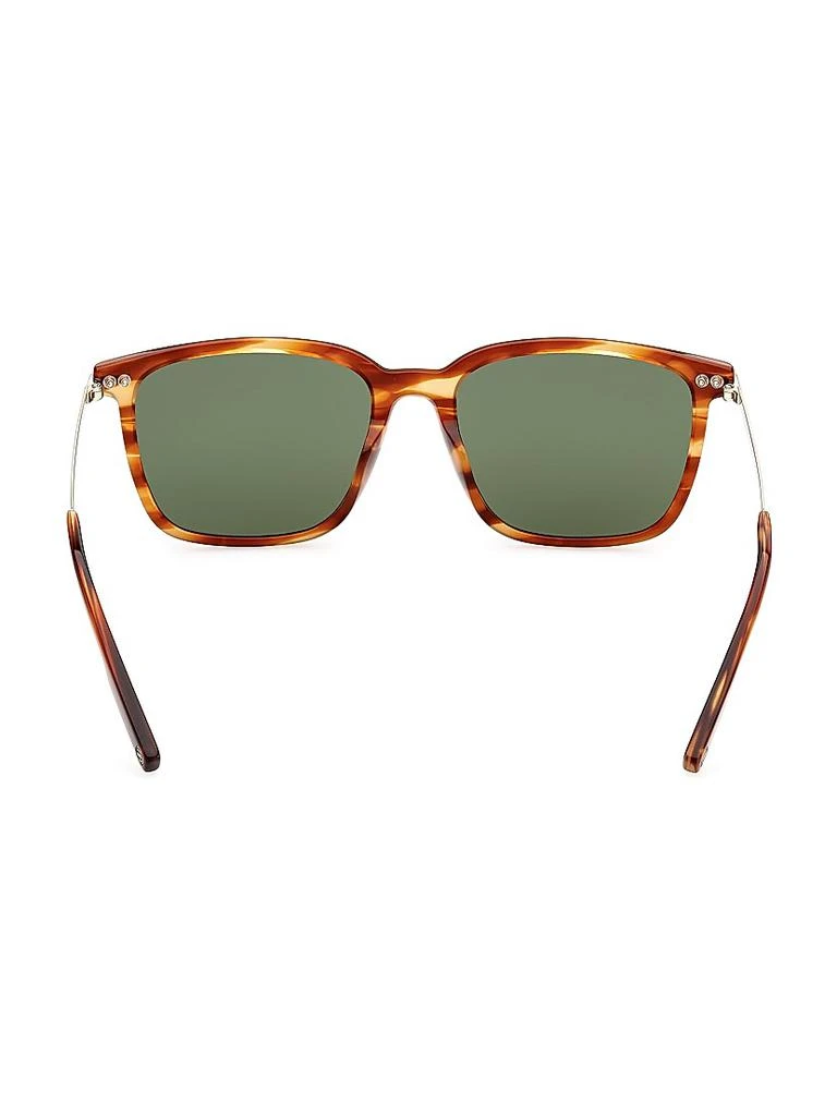 Zegna 60MM Square Sunglasses 6
